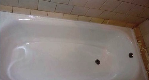Реставрация ванны жидким акрилом | Тушинская