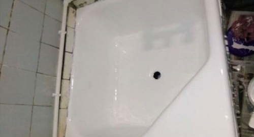 Обновление душевого поддона акрилом | Тушинская